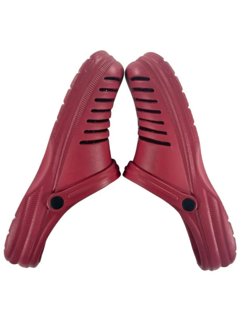 Foco Oklahomo University Red Foco OU Logo Clogs Slip-On Men's Sz XL (13-14) NEW